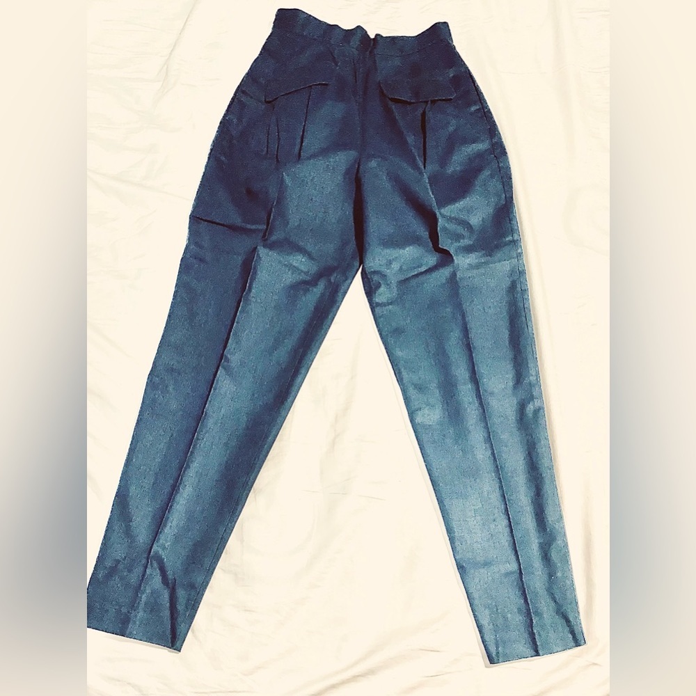 TOGETHER! | vintage dress pants | faux pockets | pleated | Women’s Petite Size 6 - Picture 13 of 17